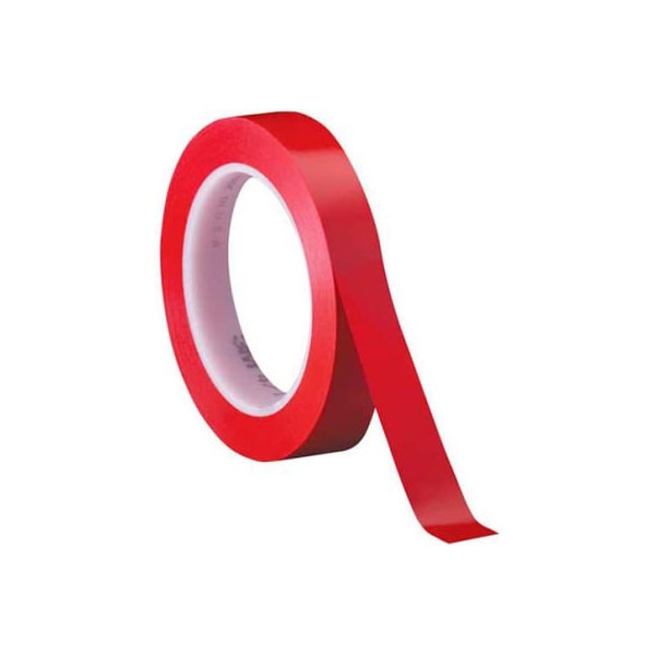 Box Packaging 3M 471 Vinyl Tape 1/2" x 36 Yds 5.2 Mil Red - 3/PACK T9634713PKR - main